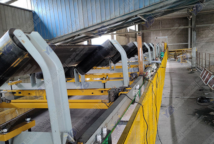 高精度皮帶秤現(xiàn)場